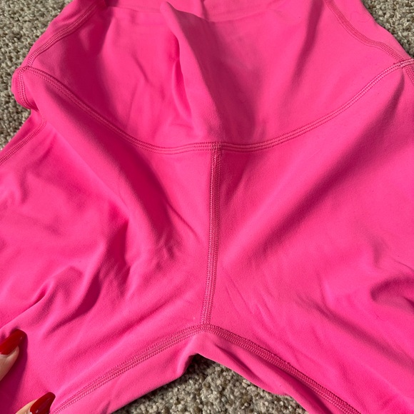 lululemon align 25” sonic pink size 6 - Picture 4 of 6